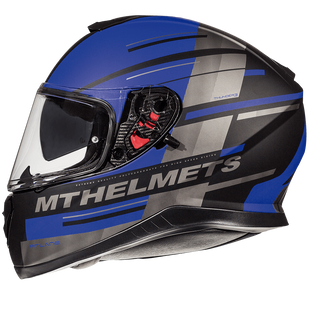 Мотошолом MT THUNDER 3 SV Pitlane Matt Blue L