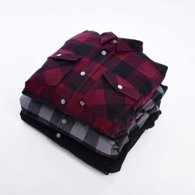 Мотокуртка-рубашка Oxford Kickback 2.0 MS Shirt Black M