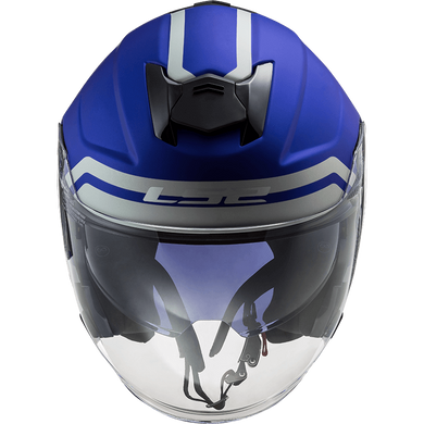 Мотошлем LS2 OF521 Infinity Hyper Matt Blue