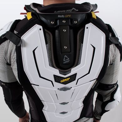 Моточерепаха LEATT Body Protector 5.5 White L-XL