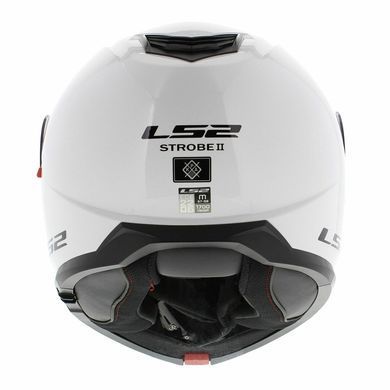 Мотошлем LS2 FF908 Strobe II Solid Gloss White ECE2206 M