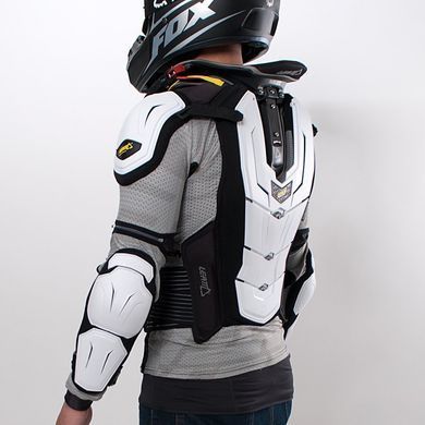 Моточерепаха LEATT Body Protector 5.5 White L-XL