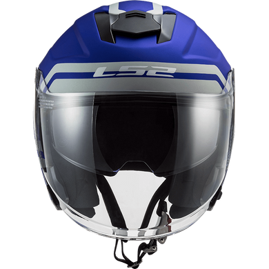 Мотошлем LS2 OF521 Infinity Hyper Matt Blue