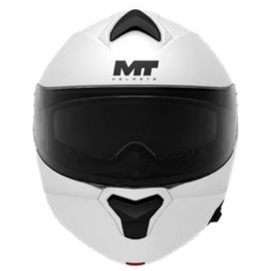 Мотошлем MT GENESIS SV PURE A0 Gloss WHITE XS