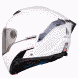 Мотошлем MT ATOM 2 SV Solid A0 Gloss White L