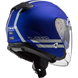 Мотошлем LS2 OF521 Infinity Hyper Matt Blue