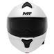Мотошлем MT GENESIS SV PURE A0 Gloss WHITE XS