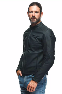 Мотокуртка Dainese RAZON 2 LEATHER JACKET BLACK 54