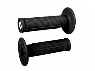Грипсы ODI MX 1/2 Waffle Single-Ply, Black/White Icon