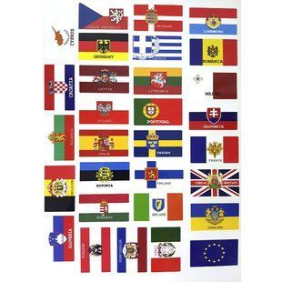 Наклейка лист А4 Євросоюз