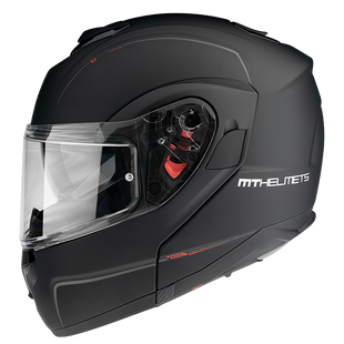 Мотошолом MT ATOM SV Solid Matt Black L