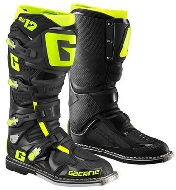 Мотоботинки Gaerne SG 12 Black Yellow 48