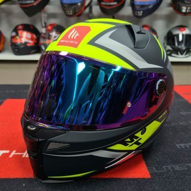 Мотошлем MT Revenge 2 S HATAX C3 Matt Yellow ECE2206 XL