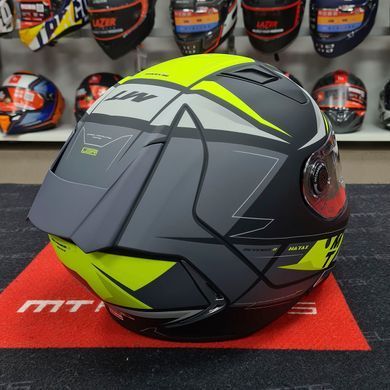 Мотошлем MT Revenge 2 S HATAX C3 Matt Yellow ECE2206 XL