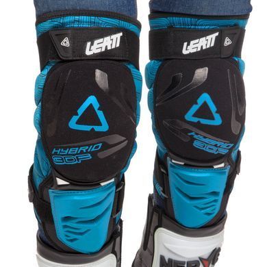 Мотонаколінники Leatt 3DF Hubrid Blue