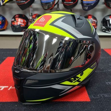 Мотошлем MT Revenge 2 S HATAX C3 Matt Yellow ECE2206 XL
