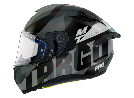 Мотошлем MT TARGO PRO Biger B0 Matt Pearl White XS