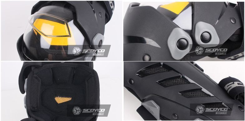 Мотонаколенники и налокотники Scoyco K17H17
