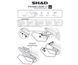 Крепеж боковых сумок Shad KTM DUKE 125/250/390 (18-19 год)