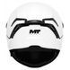 Мотошолом MT THUNDER 4 SV PURE A0 Gloss WHITE XS