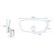 Ветровик Oxford Windshield - Clear 260 X 125mm