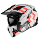 Мотошолом MT STREETFIGHTER SV SKULL 2020 Gloss Pearl White XS