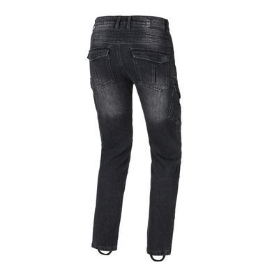 Мотоджинсы однослойные SECA Badlands DYN Black W32-L32