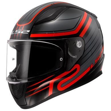 Мотошлем LS2 FF353 Rapid 2 Circuit Black Red L