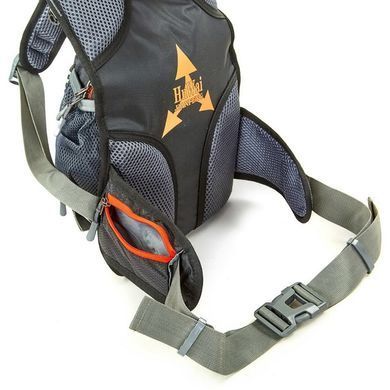 Моторюкзак Enduro Black Red з гідратором