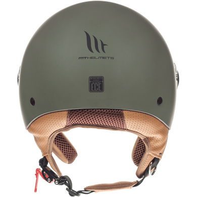 Мотошлем MT STREET S Solid Matt Green ECE2206 S