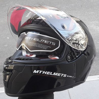 Мотошолом MT BLADE 2 SV Solid Gloss Black L