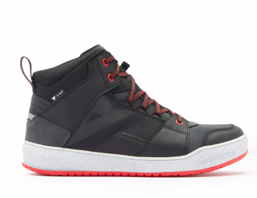 Мотоботы Dainese SUBURB D-WP Black White Red Lava