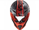 Мотошлем LS2 MX437 Fast EVO Roar Black Red M
