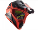 Мотошлем LS2 MX437 Fast EVO Roar Black Red M