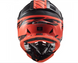 Мотошлем LS2 MX437 Fast EVO Roar Black Red M
