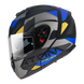 Мотошолом MT ATOM SV W17 A2 Matt Gray Blue L