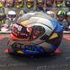 Мотошолом MT ATOM SV W17 A2 Matt Gray Blue L