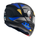 Мотошолом MT ATOM SV W17 A2 Matt Gray Blue L