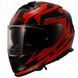 Мотошлем LS2 FF800 Storm 2 Atomik Gloss Black Red M