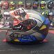 Мотошолом MT ATOM SV W17 A2 Matt Gray Blue L