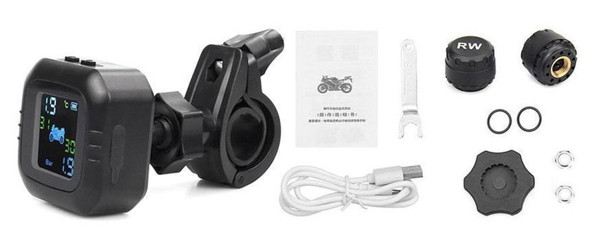 Датчик давления в колесах с экраном TPMS PW-02