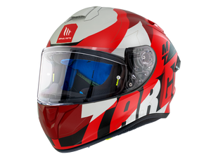 Мотошлем MT TARGO PRO Biger C5 Matt Pearl Red XS