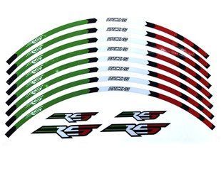 Наклейка на обід колеса RC Racing Green-Red