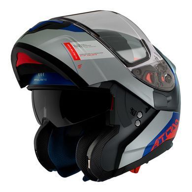 Мотошлем MT ATOM SV Gorex C12 Matt Titanium XS