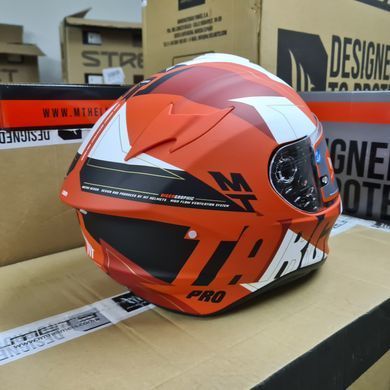 Мотошлем MT TARGO PRO Biger C5 Matt Pearl Red XL