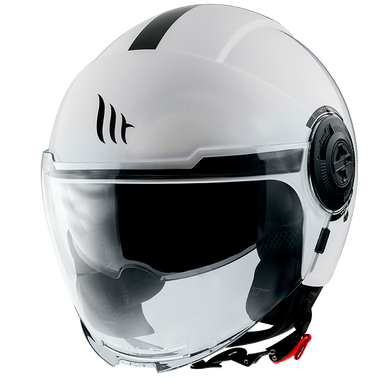 Мотошлем MT VIALE SV S Solid Gloss White XXS