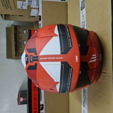 Мотошлем MT TARGO PRO Biger C5 Matt Pearl Red XL