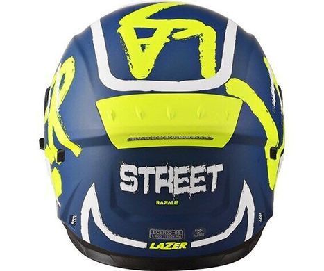 Мотошлем LAZER RAFALE Street Navy Blue Yellow XS