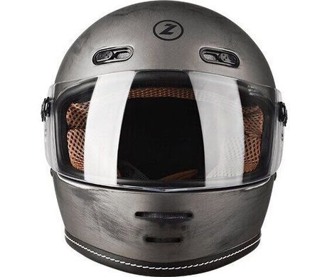 Мотошлем LAZER OROSHI Cafe Racer Matt Alu Brushed M