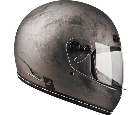 Мотошлем LAZER OROSHI Cafe Racer Matt Alu Brushed M